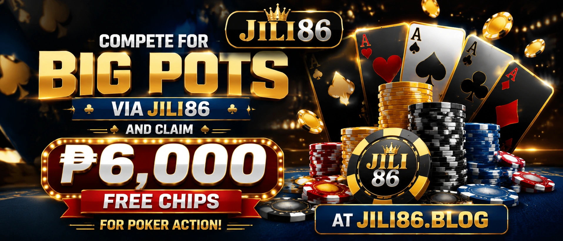 JILI86 poker tournament visual