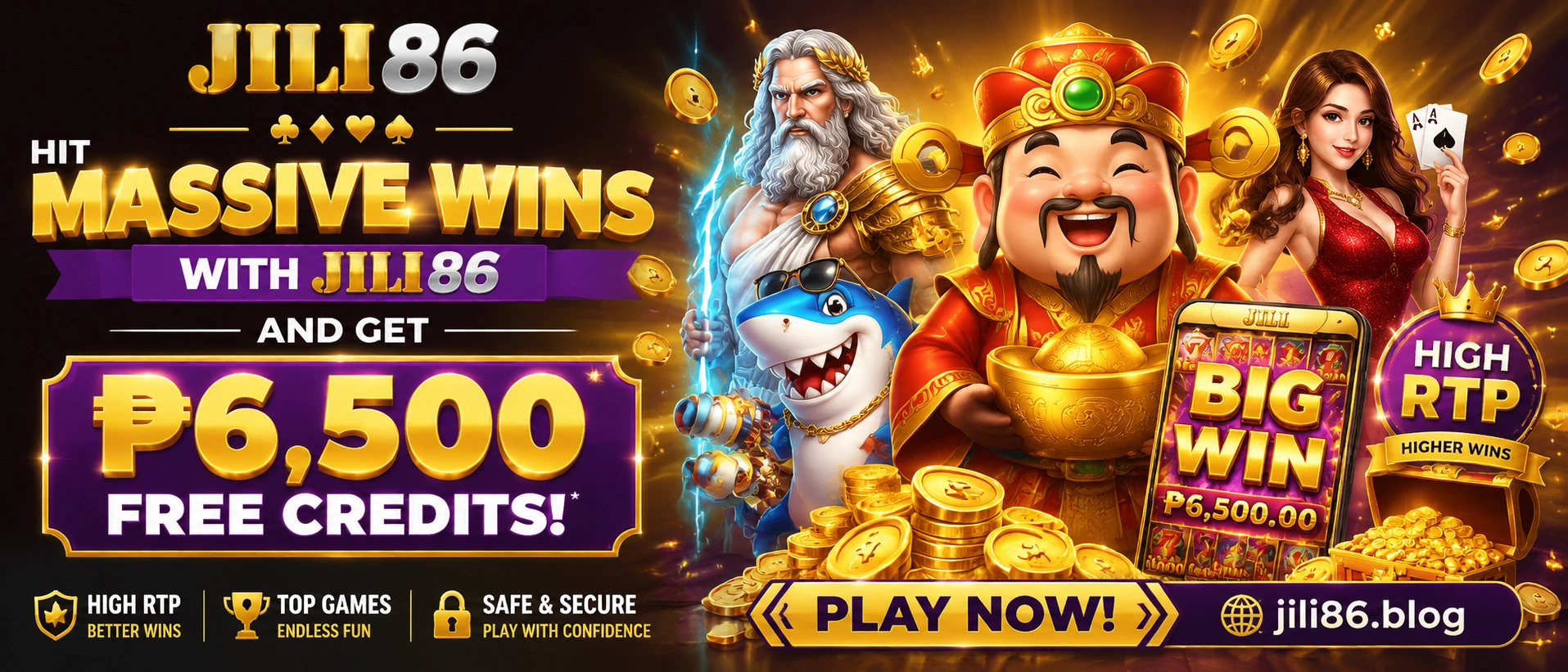 Slot interface preview with bright game tiles